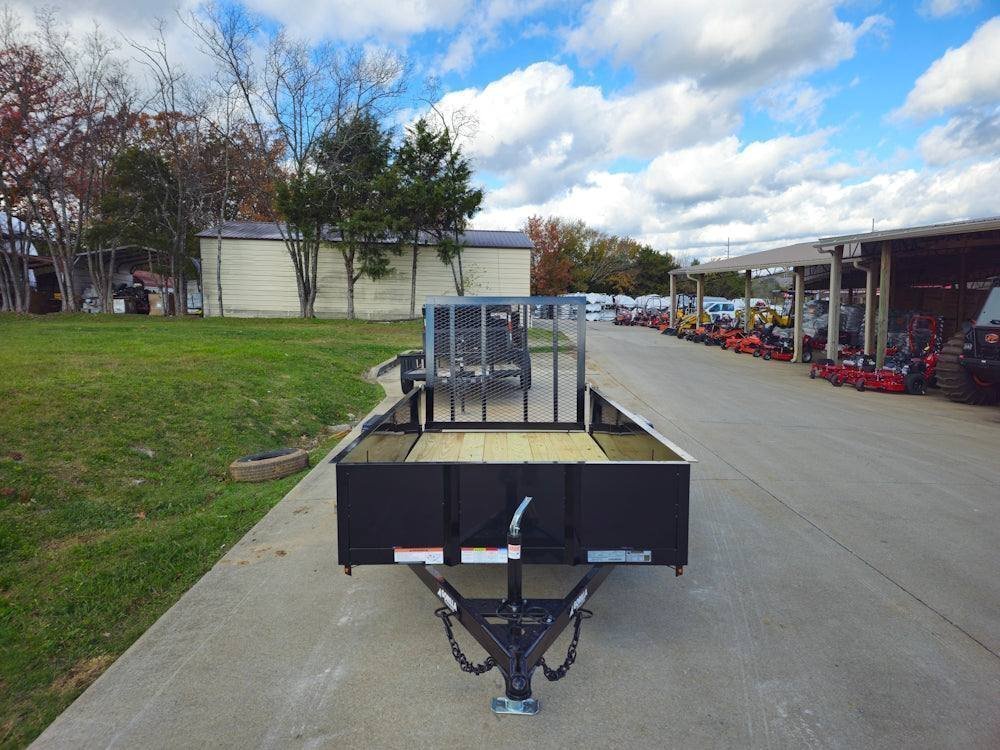 5? X 10? Utility Trailer Straight Deck 18? Sides Tall Gate - Image 2