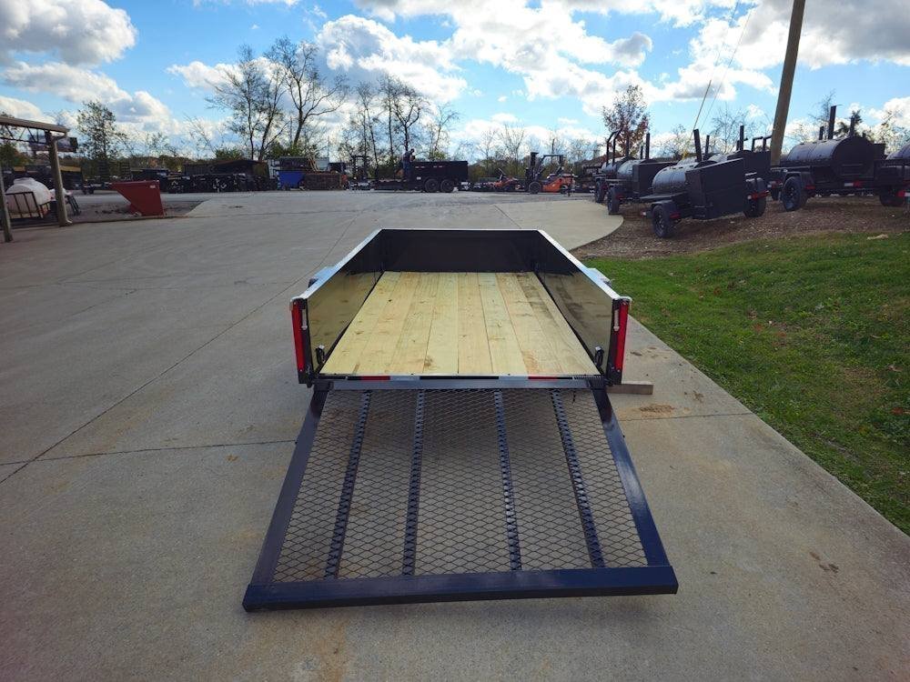 5? X 10? Utility Trailer Straight Deck 18? Sides Tall Gate - Image 18