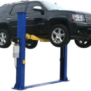 ATLAS Automotive Equipment 9KBPX 2-Post Lift/Hoist, Baseplate Style, 9’6? Minimum Ceiling Height, 9,000lb Capacity, Symmetric Arms, Dual Hydraulic Chain Drives Cylinders, for Low Ceiling Home Use