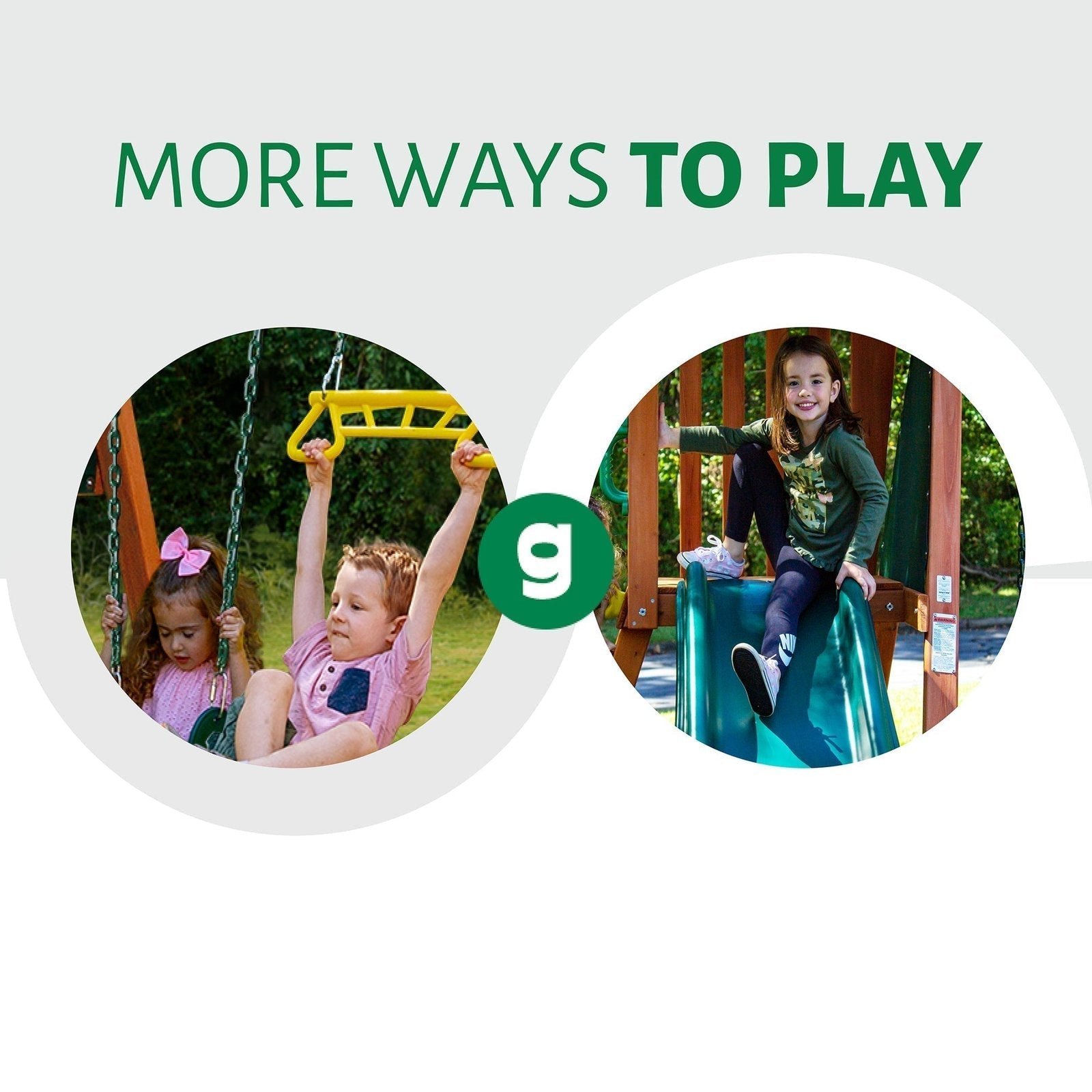 Basic Swing Set with Slide - Image 16