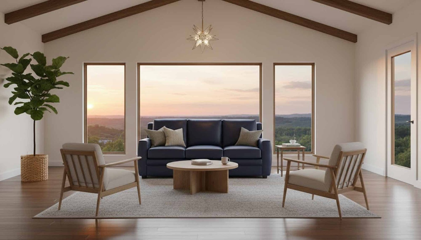 Beckham Leather Sofa - Image 13