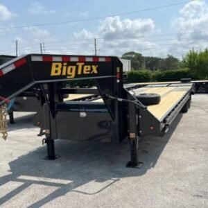 Big Tex 22GN 35? Tandem Dual Gooseneck Trailer with Mega Ramps – 35D5A-MRBK