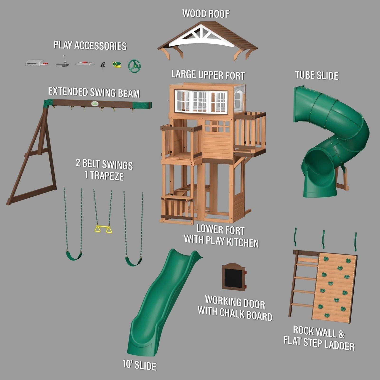 Bristol Point Swing Set – Shipping & Assembly Included - Image 9