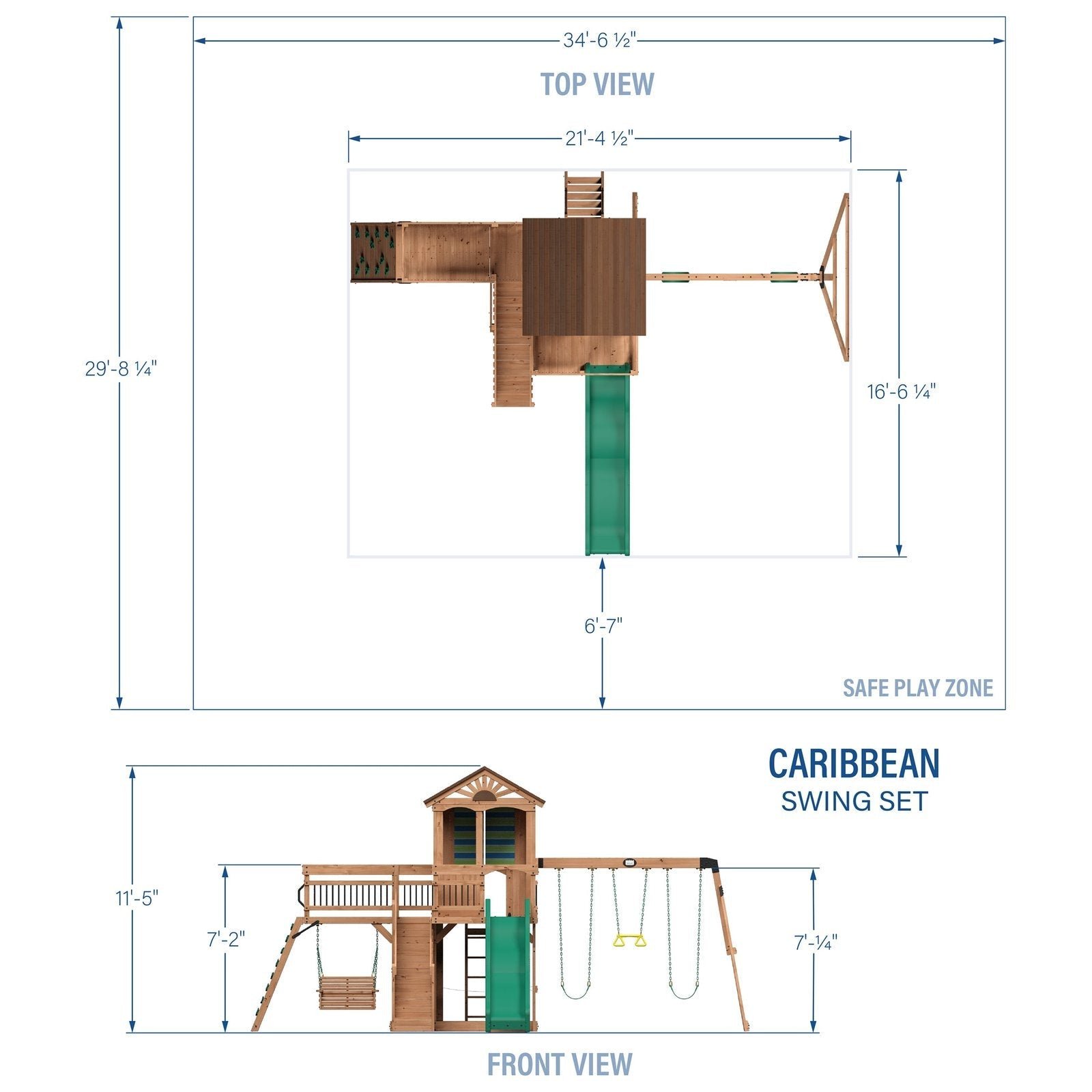 Caribbean Swing Set - Image 2