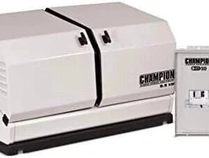 Champion Power Equipment 100177 8.5-kW Home Standby Generators with 50-Amp Outdoor-Rated Automatic Transfer Switchs