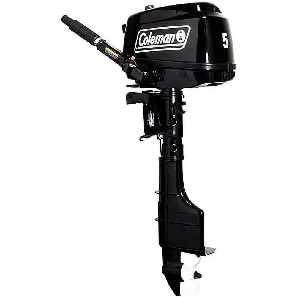 Coleman Powersports 5 HP 4 Stroke Outboards Boat Motors with Easy Pull Start F5BMS - Image 6