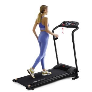 Compact Folding Treadmill for Home, Superfit Electric Walking Running Machine
