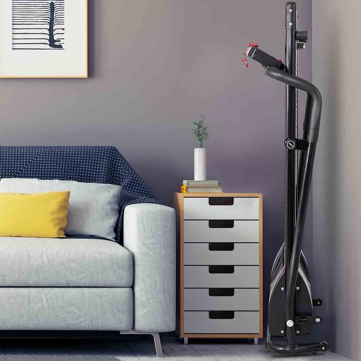 Compact Folding Treadmill for Home, Superfit Electric Walking Running Machine - Image 3