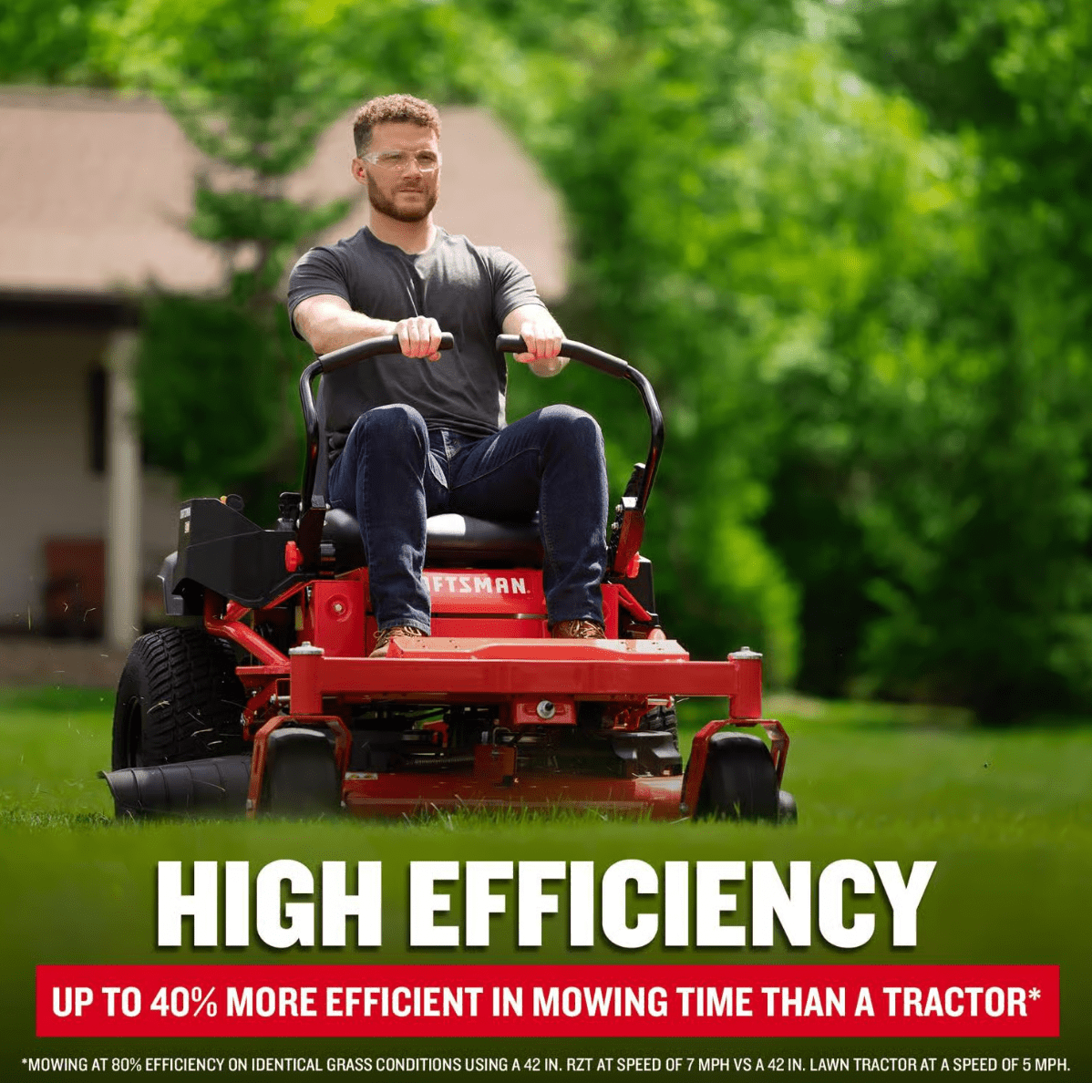 Craftsman Z3200 | 42in 547cc Zero Turn Riding Mower | Dual Hydrostatic Transmissions (17AFFACS093) - Image 2