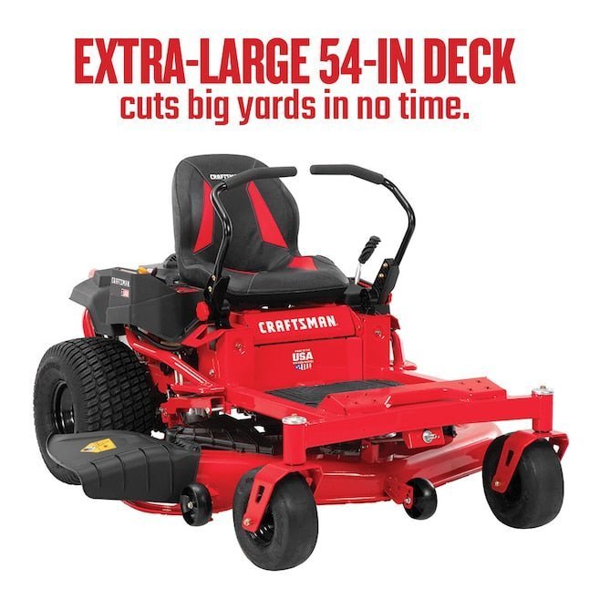 CRAFTSMAN Z5800 | 54-in Zero-Turn Lawn Mower | 24 HP Kohler Engine | Dual Hydrostatic Transmission (17ARFACW093) - Image 6