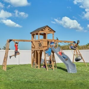 Dover Bay Swing Set with Monkey Bars