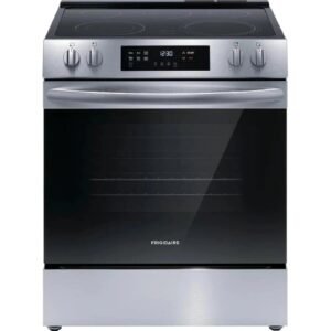 Frigidaire 30? Front Control Electric Range with EvenTemp – Stainless Steel FCFE3062AS