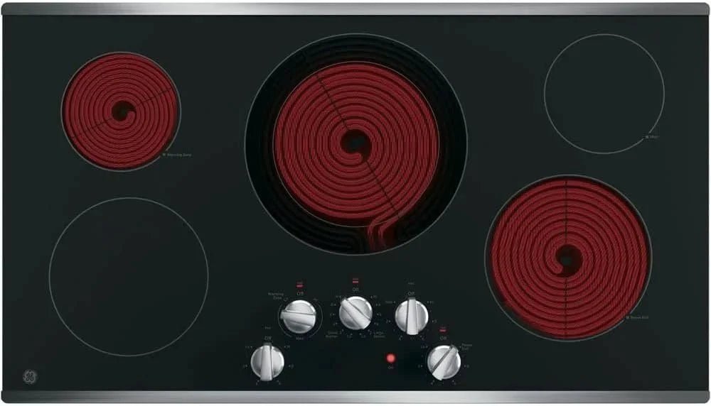 GE 36? Built-In Electric Cooktops JP3036SLSS - Image 3