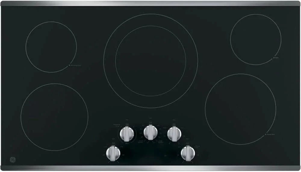GE 36? Built-In Electric Cooktops JP3036SLSS