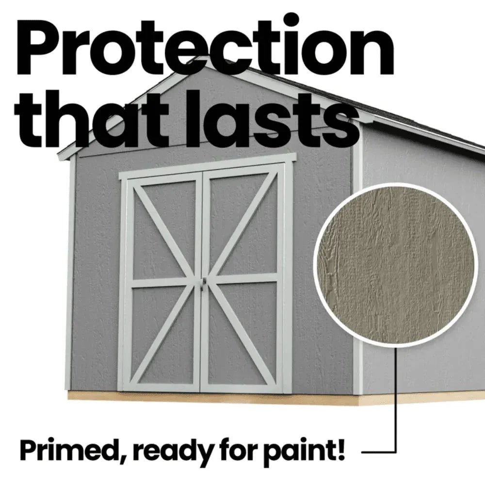 Handy Home Rookwood 10 x 14 ft. Wood Storage Shed Kit - Image 3