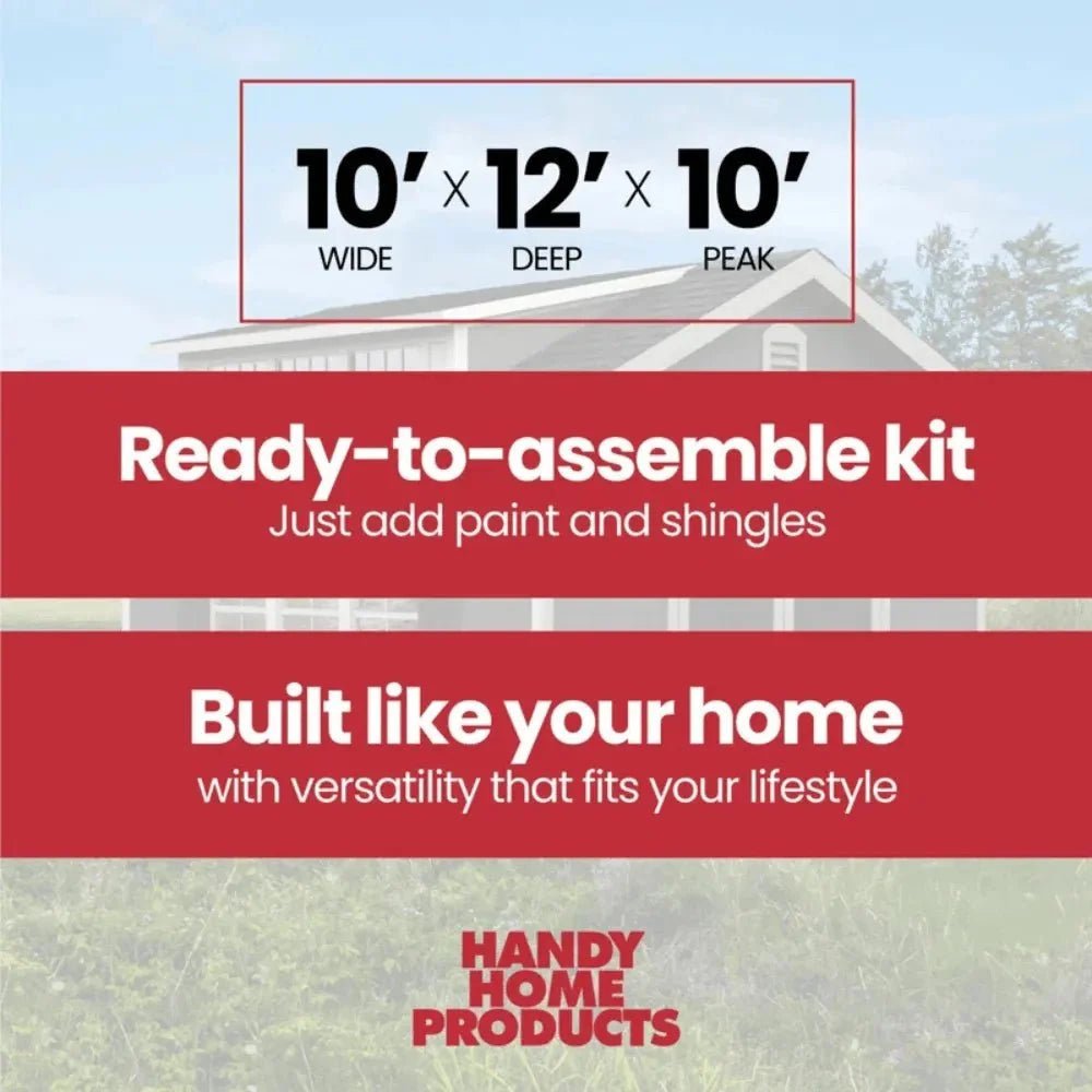 Handy Home Windemere 10×12 Storage Shed - Image 4