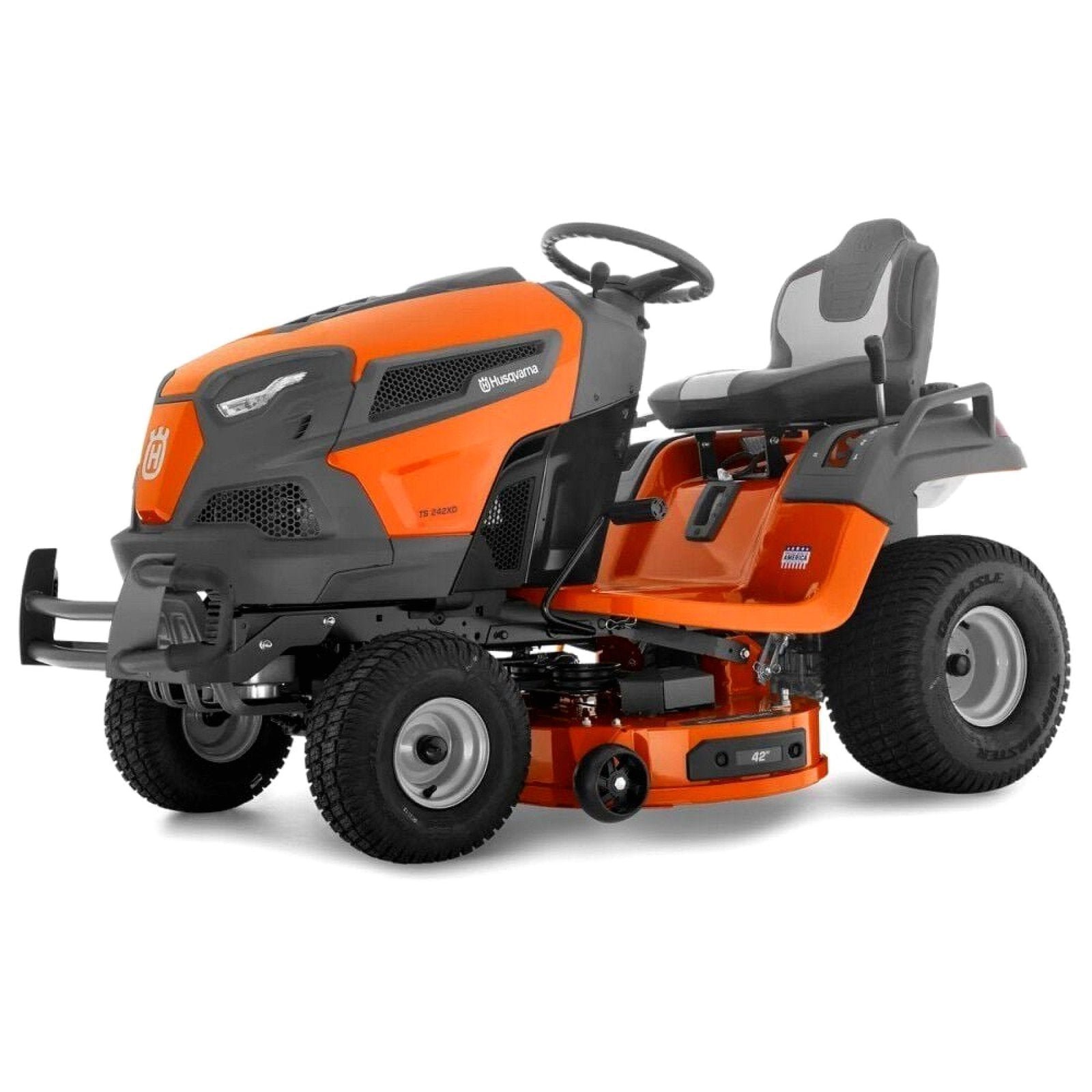 Husqvarna TS 242XD 42 Inch 21.5HP Kawasaki Gasoline Riding Lawn Mower - Image 8