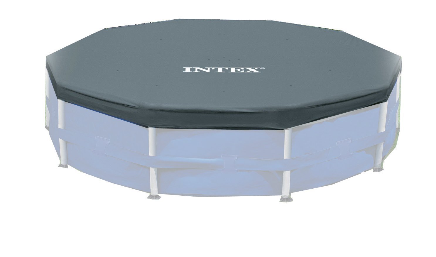 INTEX 12'x30" Metal Frame Swimming Pool with Filter Pump & Pool Cover (2-Pack) - Image 12