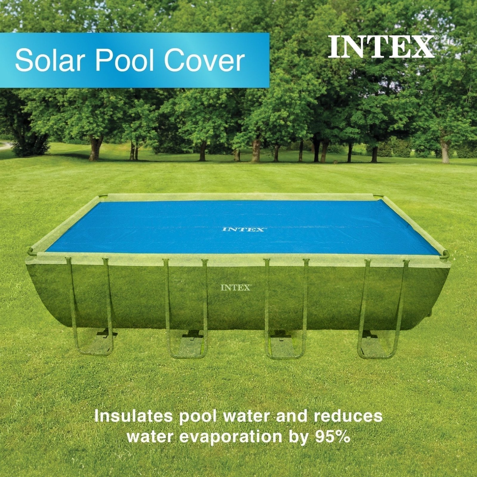 INTEX 18' x 9' x 53" Ultra XTR Frame Pool, Cover, Cooler, and Float (2 Pack) - Image 4