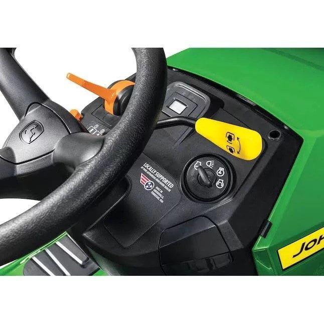 John Deere S100 17.5 HP GAS Hydrostatic Riding Lawn Mower - Image 4