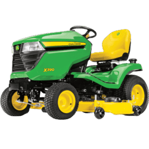 John Deere X390 Lawn Tractor with 48-In. Accel Deep Deck