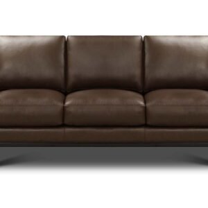 Jude Mid-Century Modern Leather Sofa Collection