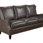 Kenilworth 84 Inch Wingback Leather Sofa