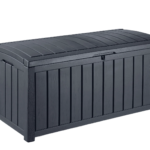 Keter Glenwood 103 Gallon Outdoor Storage Deck Box – Graphite