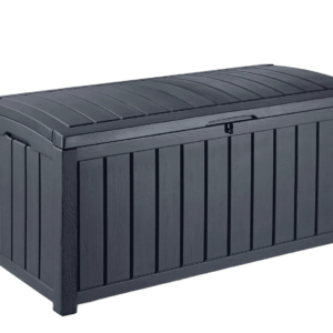 Keter Glenwood 103 Gallon Outdoor Storage Deck Box – Graphite