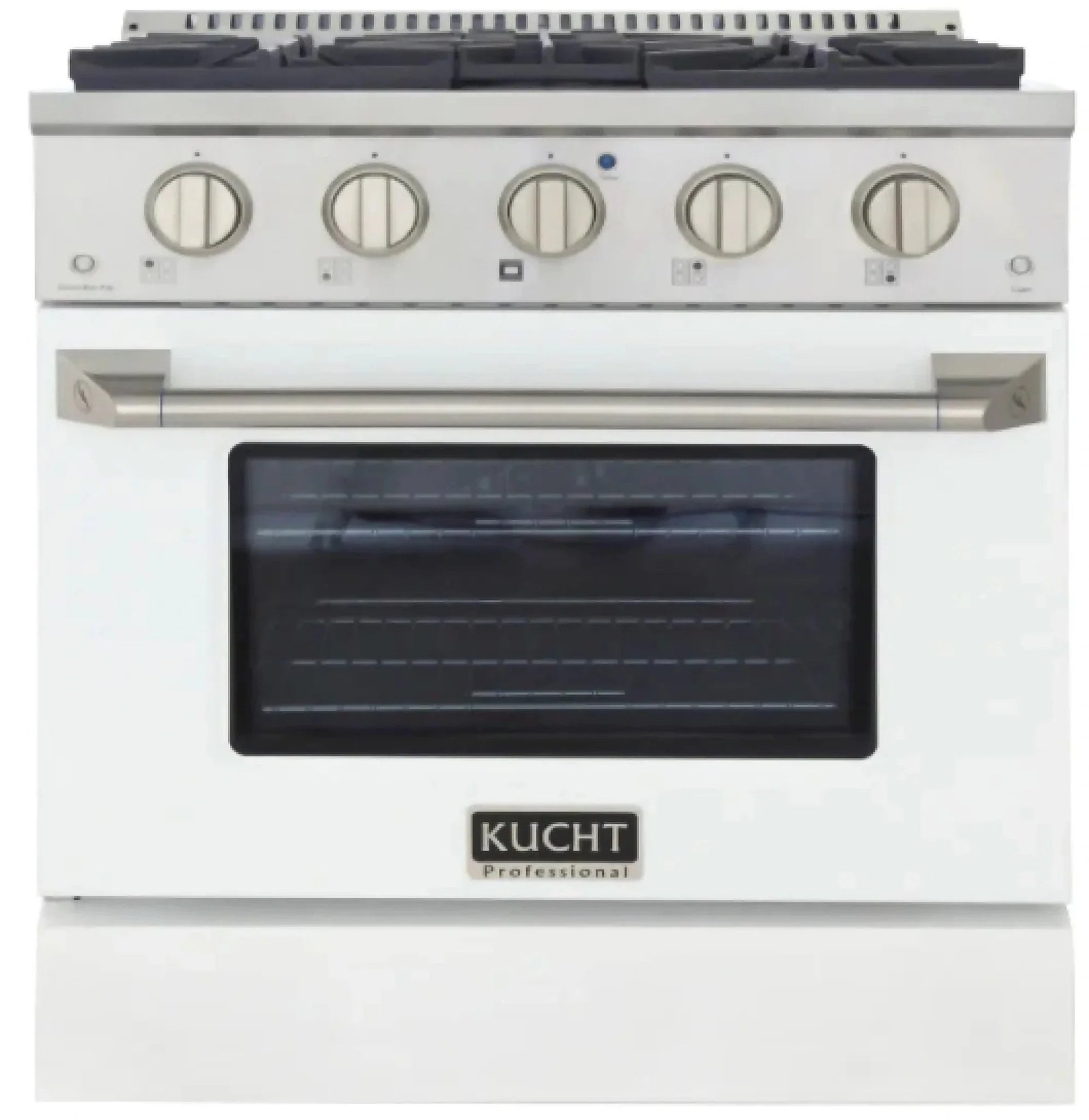Kucht Professional 30-Inch 4.2 cu. ft. Gas Range with Convection Oven in Titanium