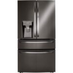 Lg 30 cu. ft. 36 Inch Wide French Door Refrigerator Stainless Steel