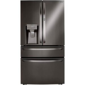Lg 30 cu. ft. 36 Inch Wide French Door Refrigerator Stainless Steel