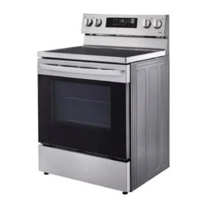 LG LREL6323S 6.3 cu. ft. Smart Wi-Fi Enabled Electric Range with Fan Convection, Air Fry, and EasyClean