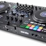 Rane PERFORMER 4-Channel Motorized DJ Controller, 7″ Platters with Displays, Precisions Feel Faders, Stem Split, Advanced FX, Serato DJ Pro Includeds