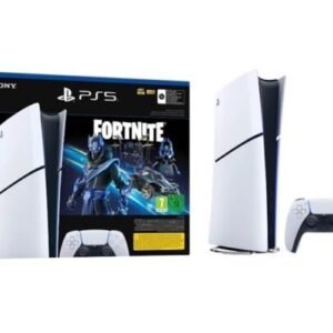Sony PlayStation 5 PS5 Slim Digital Edition Console Fortnite Cobalt Star Bundle EU Plug