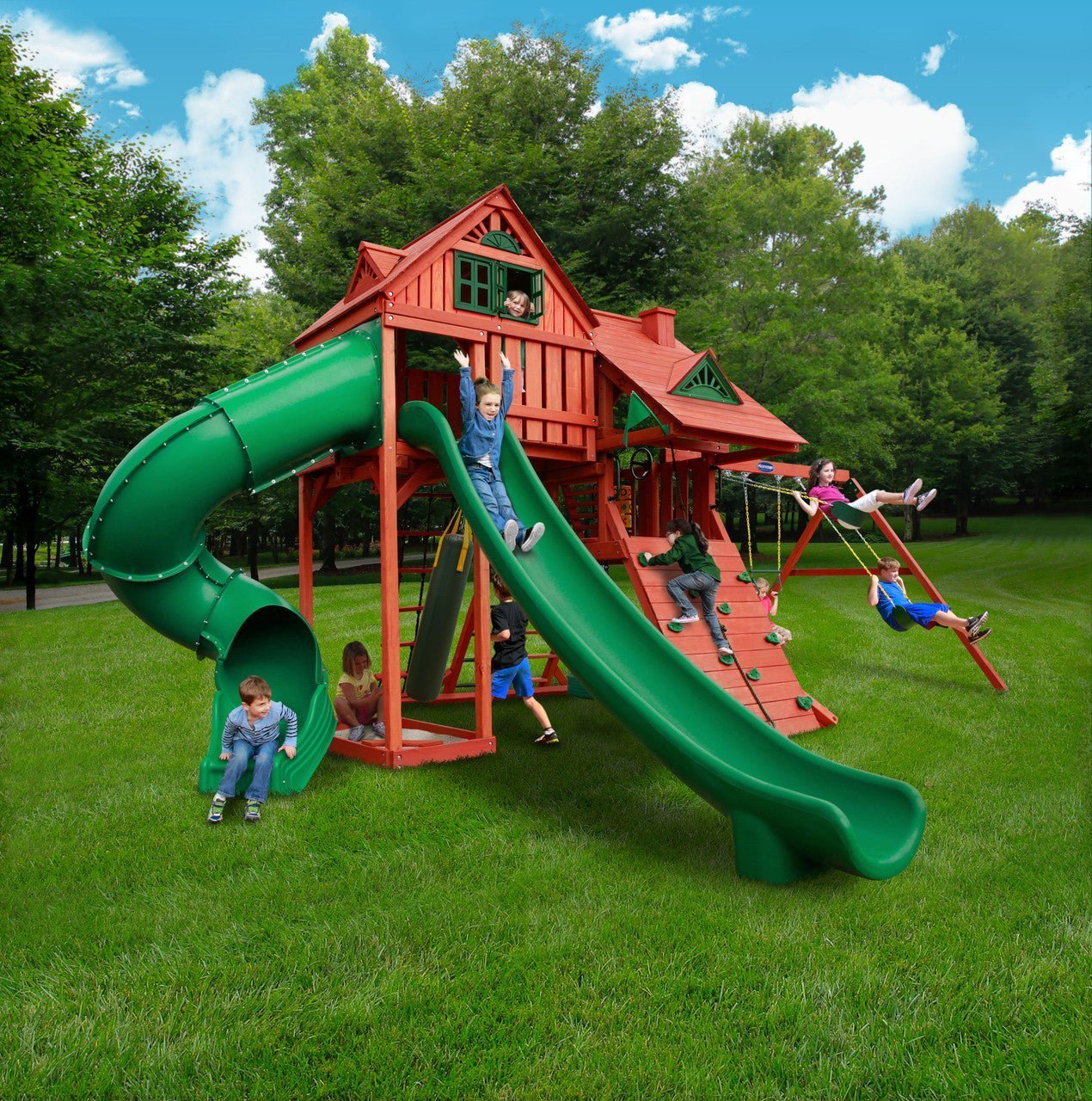 Sun Palace Deluxe Swing Set - Image 3