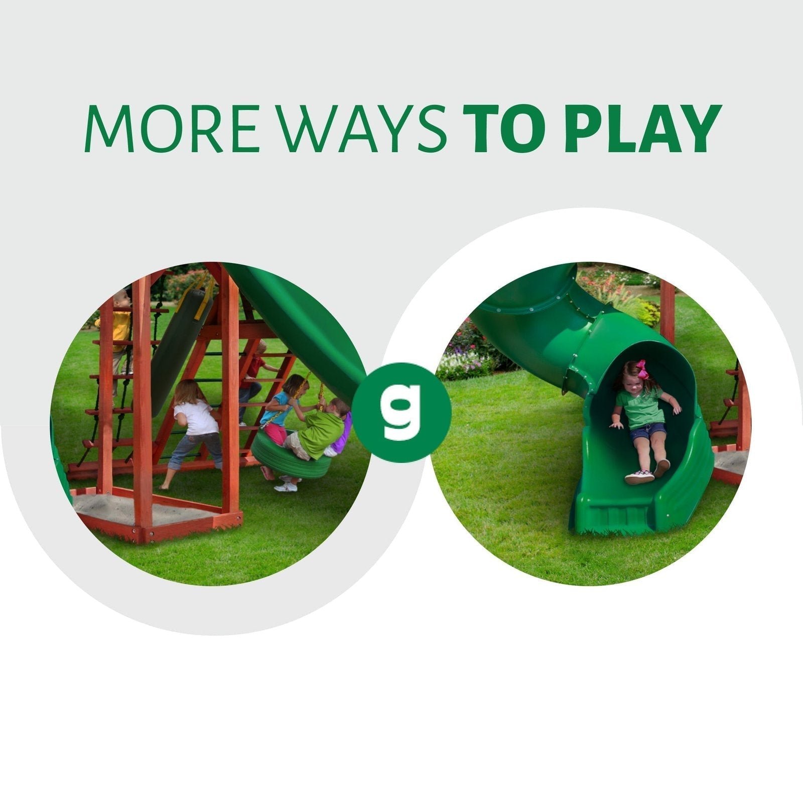 Sun Valley Deluxe Swing Set - Image 17