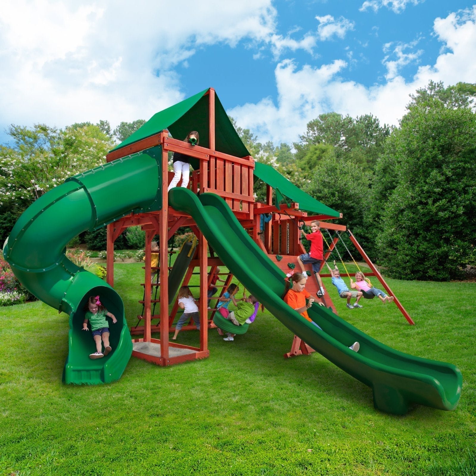 Sun Valley Deluxe Swing Set - Image 2