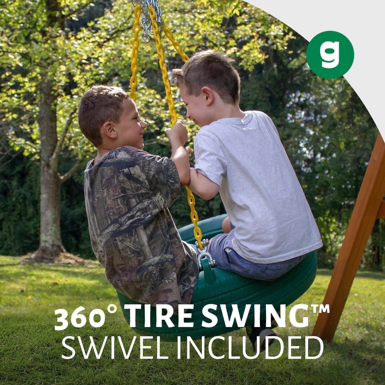Sun Valley Deluxe Swing Set - Image 8