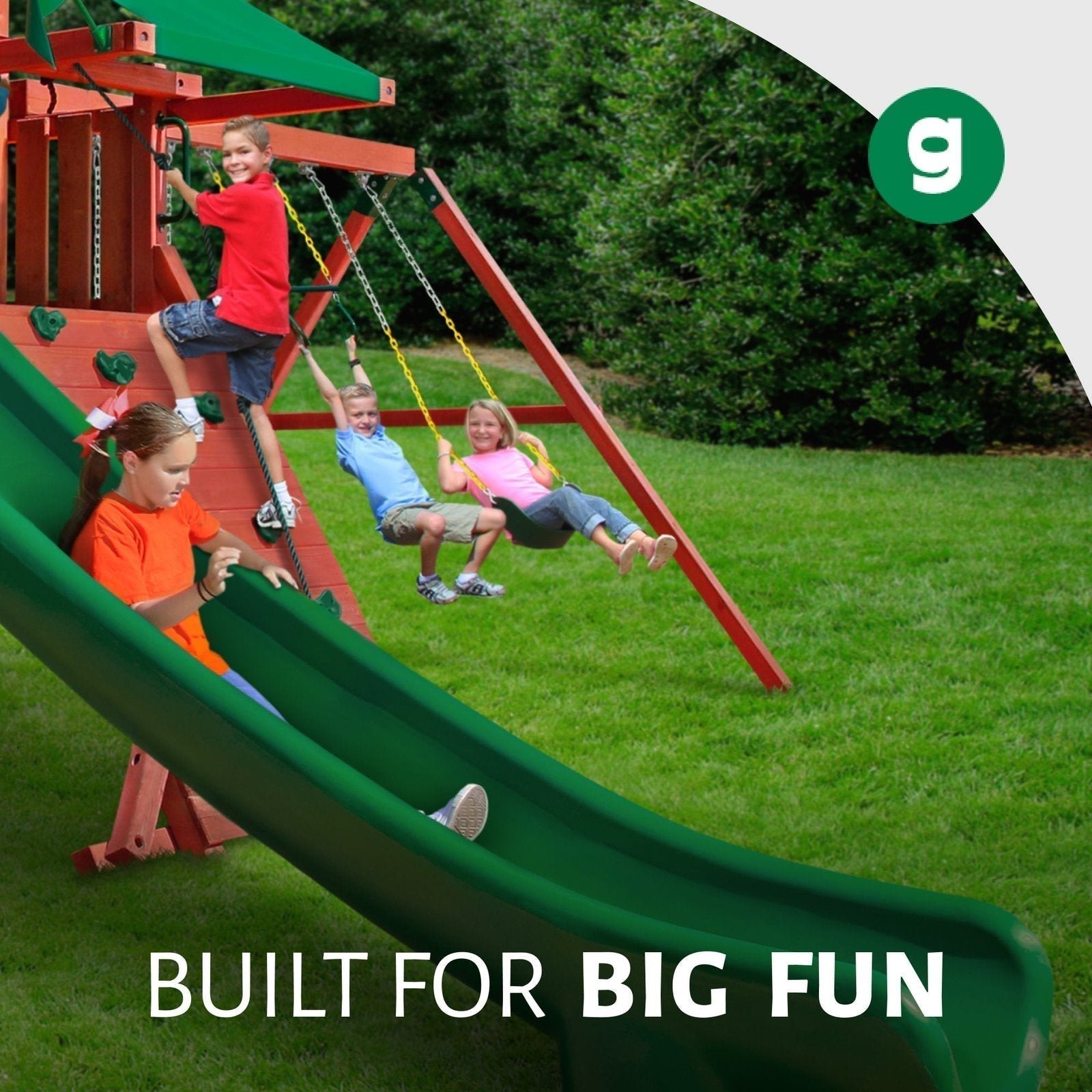Sun Valley Deluxe Swing Set - Image 3