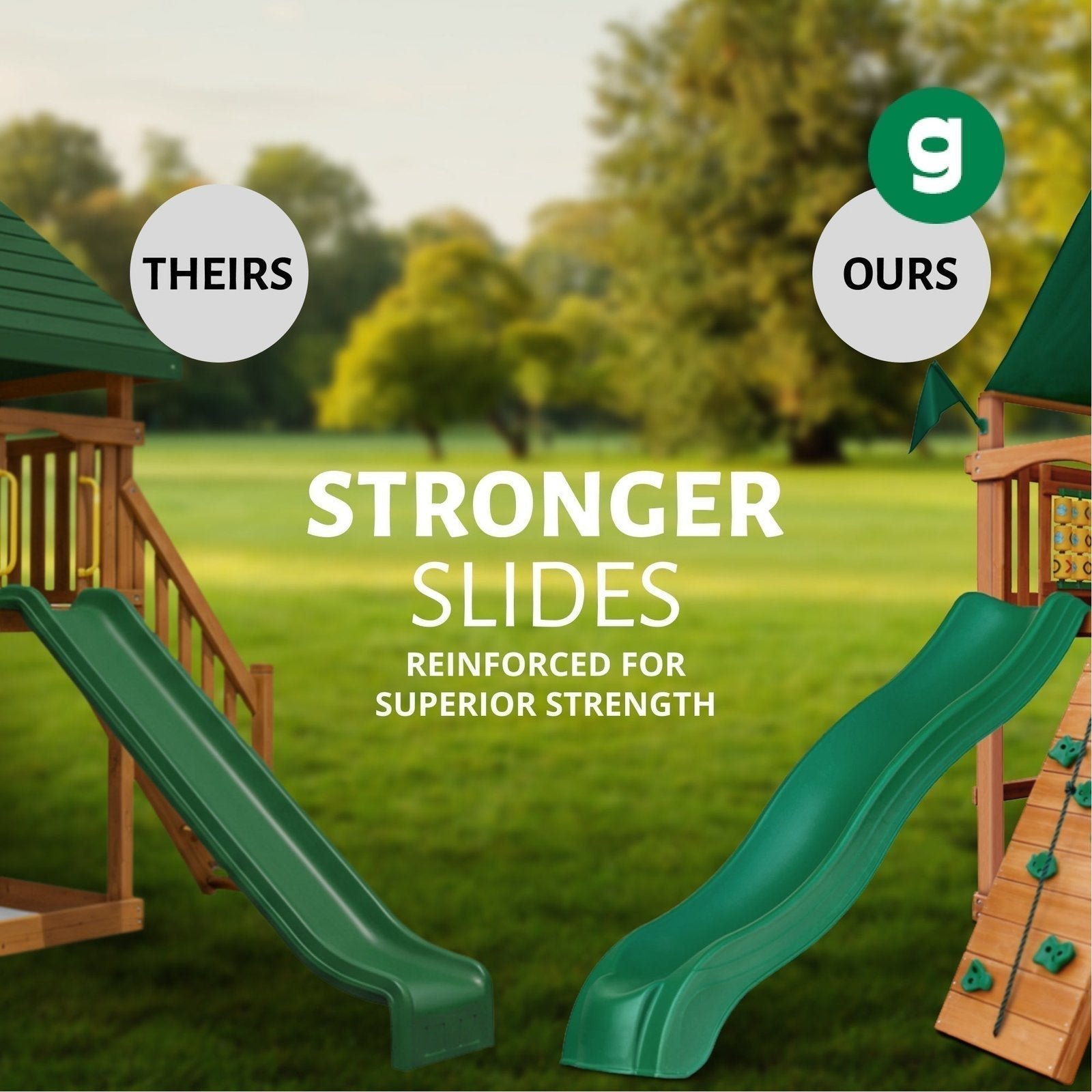 Sun Valley Deluxe Swing Set - Image 15