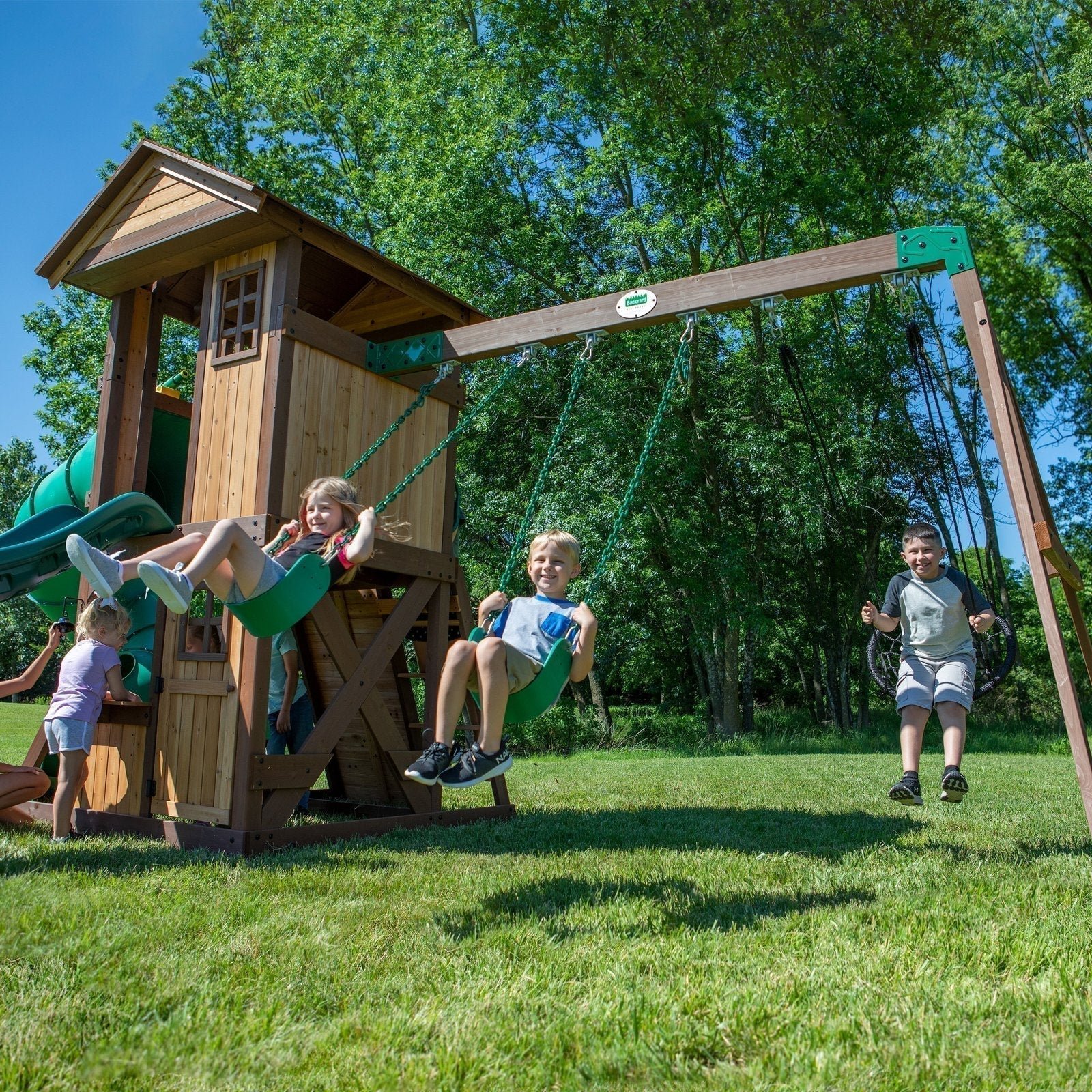 Tacoma Falls Swing Set