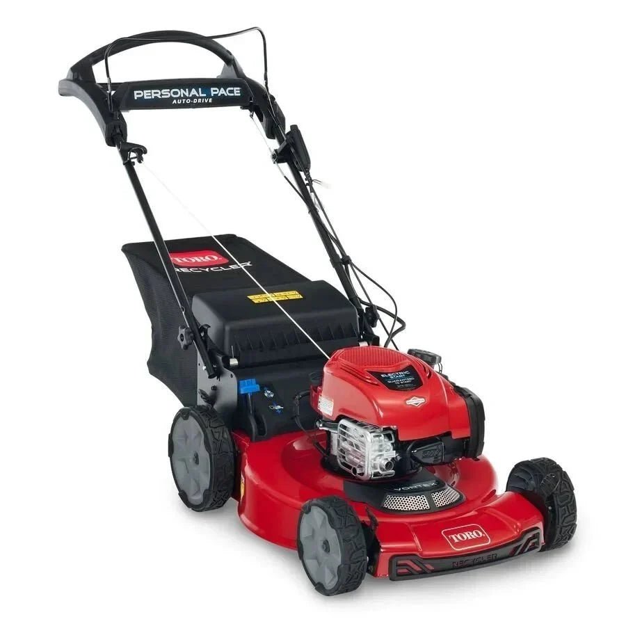 Toro 22″ Electric-Start Recycler Personal Pace Self-Propelled Gas Lawn Mowers. - Image 2