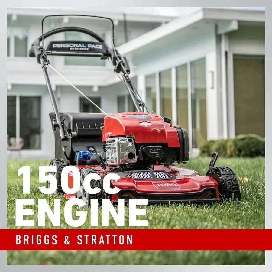 Toro 22″ Electric-Start Recycler Personal Pace Self-Propelled Gas Lawn Mowers. - Image 3