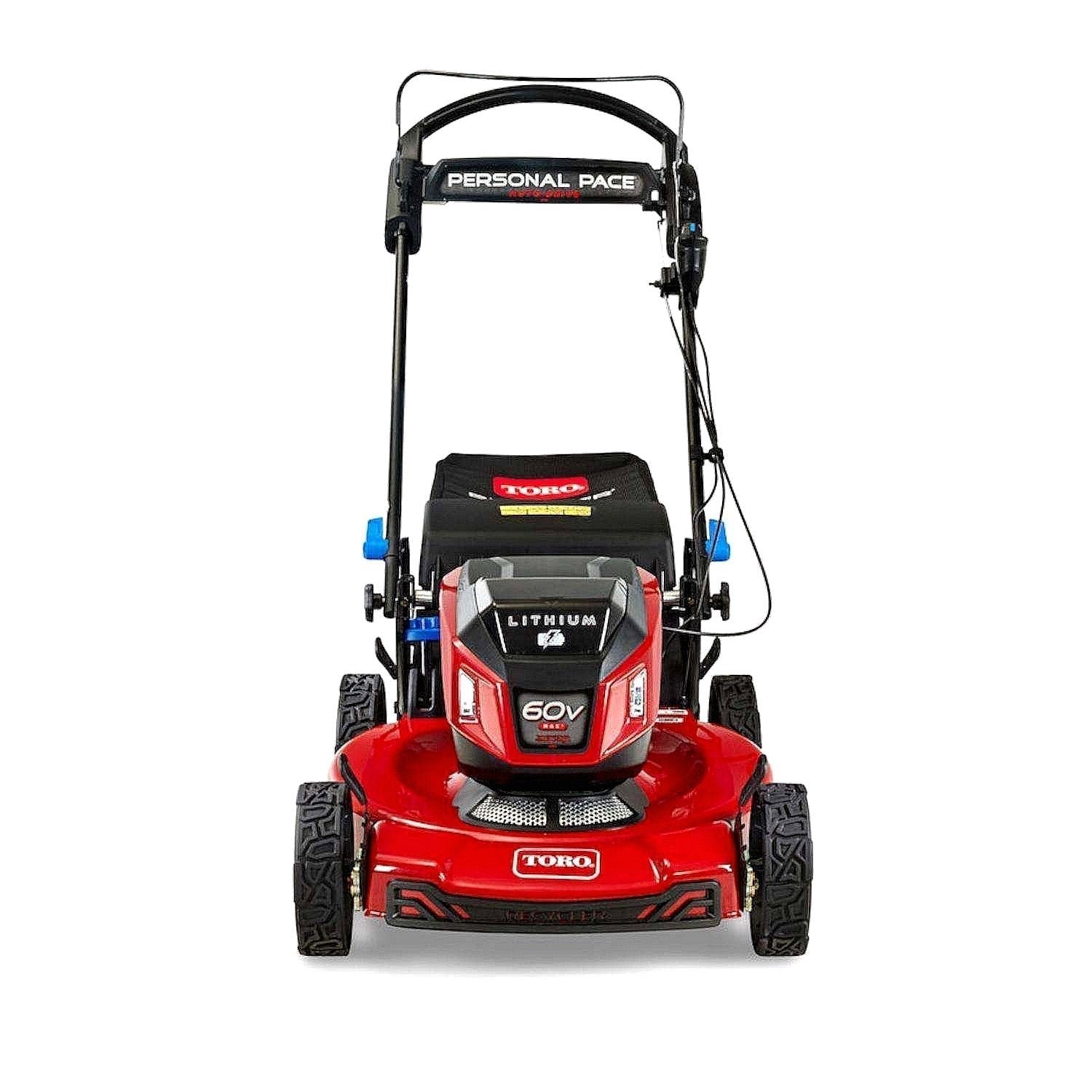 Toro 60V Max 22-inch Recycler Personal Pace SmartStow Lawn Mower with 8.0Ah Battery - Image 2