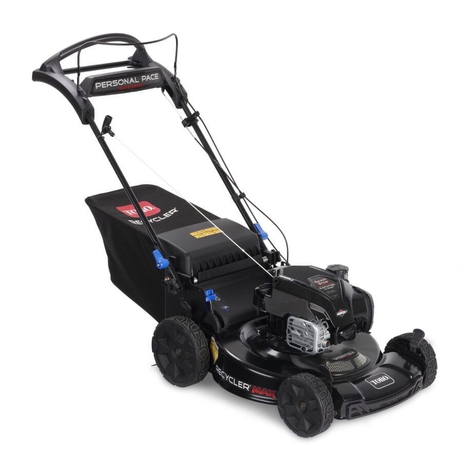 Toro Recycler Max Mower 163cc Briggs Engine Personal Pace with Smart Stow & Spin-Stop (22″) #21486 - Image 2