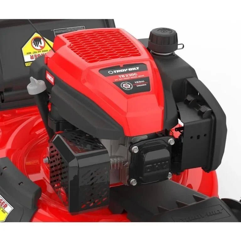 Troy-Bilt 21 in. 163cc 3-in-1 FWD Self Propelled Gas Mower - Image 4