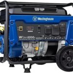Westinghouse 6600 Peak Watt Home Backup Portable Generator, Transfer Switch Ready 30A Outlet, RV Ready 30A Outlets.